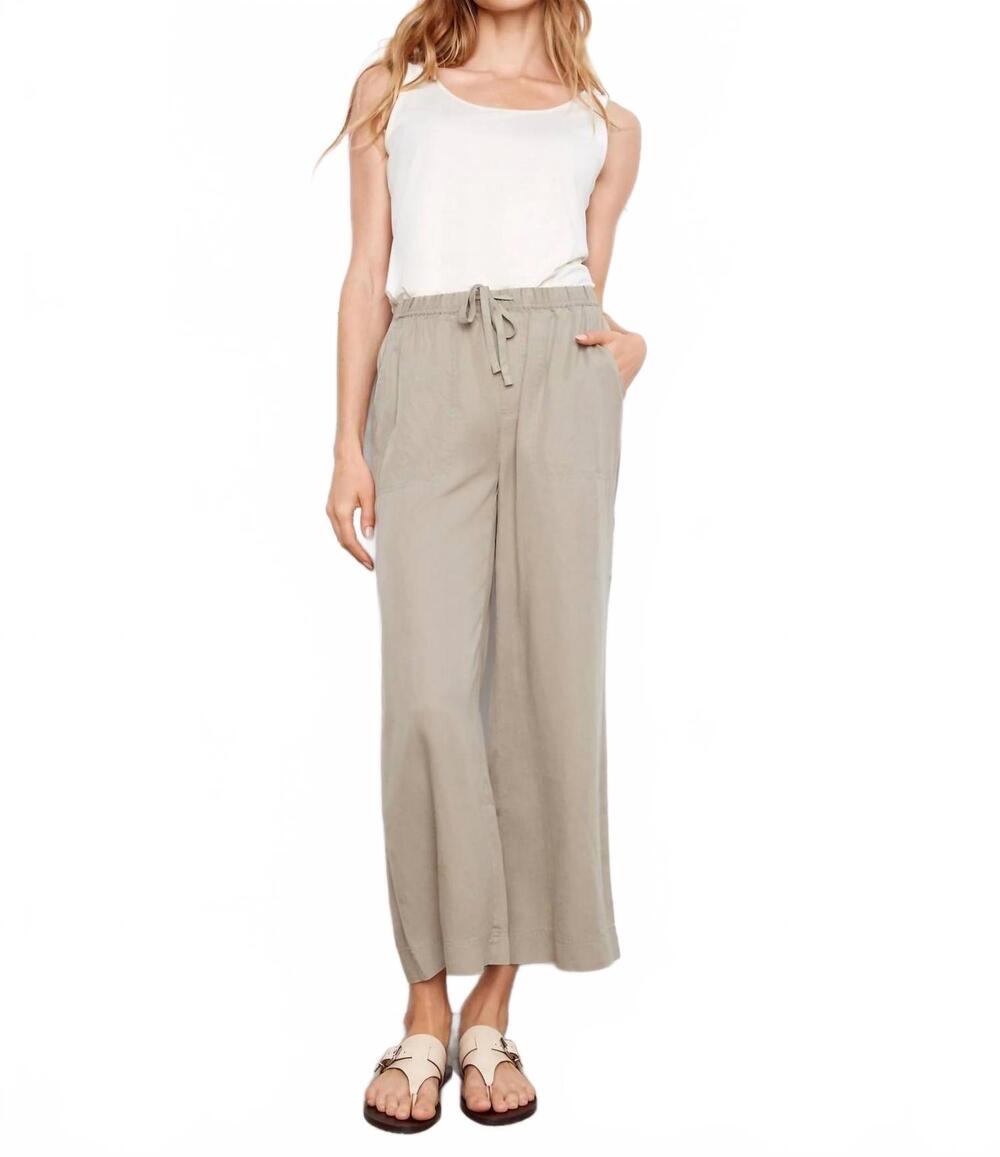 NEW CHARLIE B tencel joggers in sage